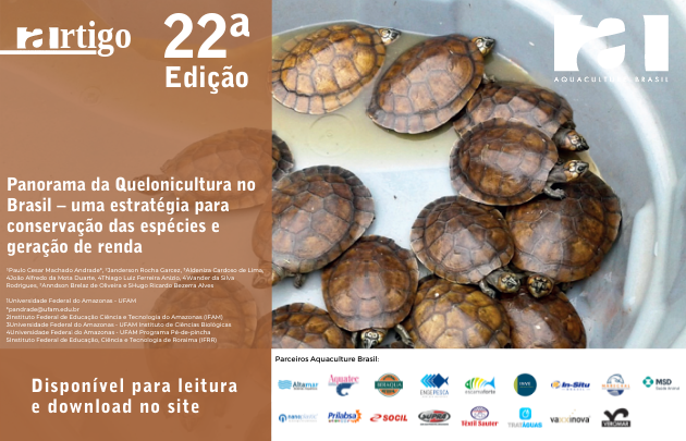 Capa Panorama da Quelonicultura no Brasil – uma estratégia para conservação das espécies e geração de renda