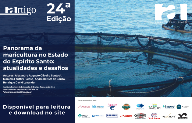 Capa Panorama da maricultura no Estado do Espírito Santo: atualidades e desafios