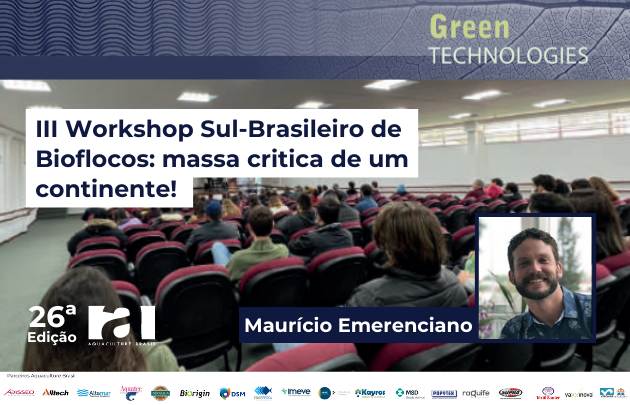 Capa III Workshop Sul-Brasileiro de Bioflocos:  massa critica de um continente! 