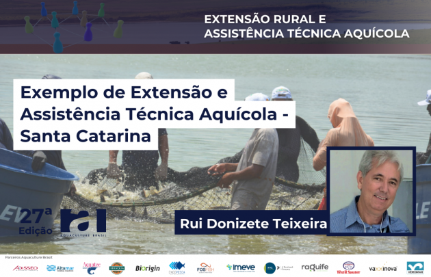 Capa Exemplo de Extensão e Assistência Técnica Aquícola - Santa Catarina