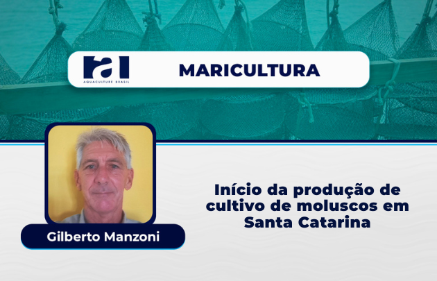 Capa Início da produção de cultivo de moluscos em Santa Catarina