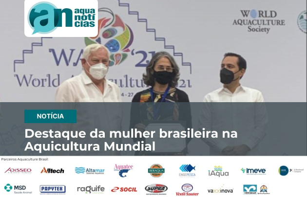 Capa Destaque da mulher brasileira na Aquicultura Mundial