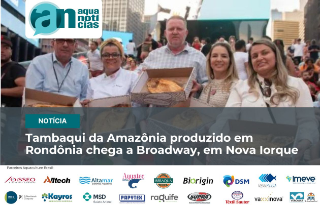 Capa Tambaqui da Amazônia produzido em Rondônia chega a Broadway, em Nova Iorque