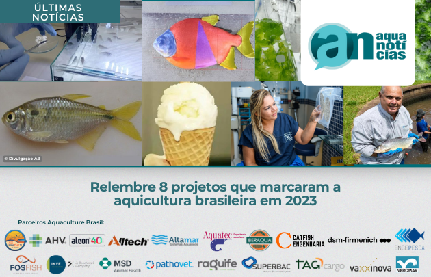 Capa Relembre 8 projetos que marcaram a aquicultura brasileira em 2023