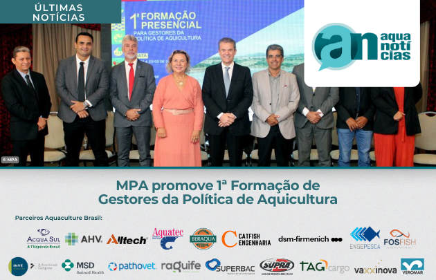 Capa MPA promove 1ª Formação de Gestores da Política de Aquicultura