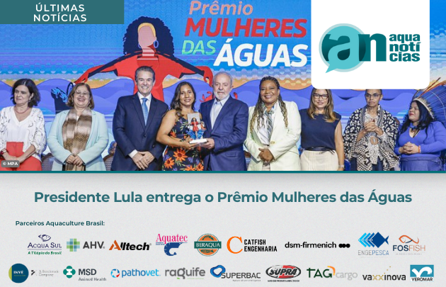 Capa Presidente Lula entrega o Prêmio Mulheres das Águas